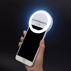 ARO DE LUZCELULAR RECARGABLE USB led rgb