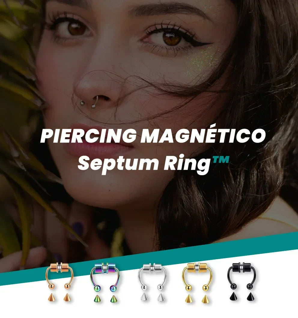 Piercing Falso  - Magnetico (pack 5 uniades)