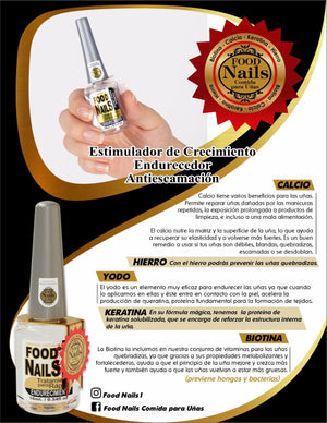 "Nutrición de uñas fuertes y saludables"